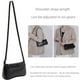 thumbnail image 4 of WSRYDJDL Bolso pequeño para mujer, bolsos de hombro ajustables, bolso de mano con patrón de cocodrilo con cierre de cremallera, retro, 4 of 5