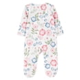 thumbnail image 2 of Mameluco con Pie Child of Mine Carter's para Bebé Niña 1 pieza con Estampado Floral, 2 of 4