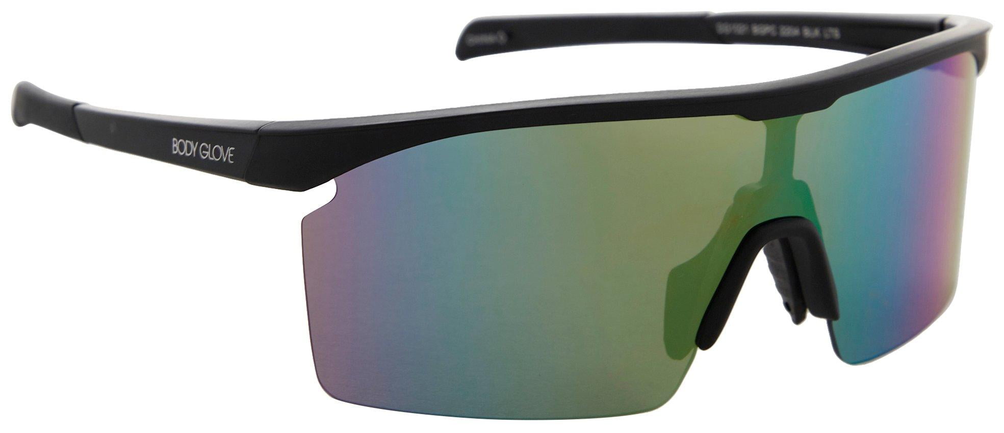Sunglasses Polarised White Frame Smokey Grey Lens Bodyglove Palm Beach 