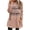 Pink, variant on Lisbinx Preppy Sweater Casual Sweater Crew Neck Long Sleeve Stretchy Sweaters for Women Slim Fit Knitting Cotton Soft Solid for Outdoor Black XXL Sales Today Clearance