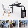 thumbnail image 6 of Laptop Table Laptop Stand for Couch Adjustable Height Over Bed Table Rolling Table Desk, 6 of 12
