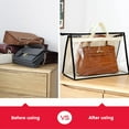 thumbnail image 3 of Housse de Sac à Main Anti-Poussière Visible Sacs à Main Transparents PVC Sac de Rangement Anti-Poussière Protecteur de Sac à Main Suspendu Multifonction avec Fermeture Éclair et Poignées pour Maison Placard Étagères Porte S/M/L/TG, 3 of 7