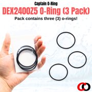 Captain O-Ring Replacement DEX2400Z5 O-Ring for Hayward Outlet Elbow for Micro-Clear, Pro-Grid DE Filters and Swim-Clear, HCF Cartridge Filters 3 Pack