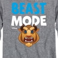 thumbnail image 3 of Disney Emoji - Beast Mode - Toddler And Youth Long Sleeve Graphic T-Shirt, 3 of 5