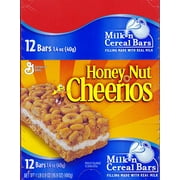 Honey Nut Cheerios Crunch Cereal Bar, 12 Ct (Pack of 8)