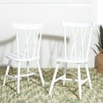 thumbnail image 3 of SAFAVIEH Couture Jaslene Modern Linen Solid Dining Chair, Black/White, 3 of 9