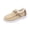 Beige, variant on EKVAHL Women's Orthopedic Slip‑On Loafers, Arch Support Casual Boat Shoes, Breathable Wide Width Diabetic Shoes Blue