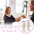 thumbnail image 2 of Chaos Coordinator Tumbler Teachers Tumbler Teacher Appreciation Gifts Funny Teacher Gifts Thank You Gifts For Teachers Chaos Coordinator Gifts For Women 40OZ Tumbler With Straw, 2 of 6