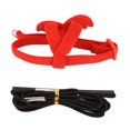 thumbnail image 3 of Pet Bird Harness Leash Pet Bird Harness Leash Adjustable Birds Harness Lightweight Bird Flying Harness Traction Rope For Alexandrine Scarlet Keck Mini Macaw Bird Harness Leash, 3 of 8