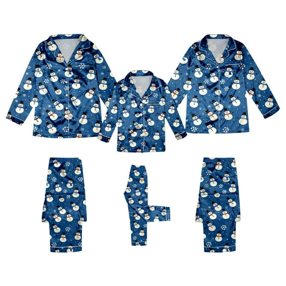 Razzly Christmas Pajamas Family Christmas Family Matching Pajamas Set Letter Christmas Female and Male Pj Family Sets Couple Matching Pajama Set Pajama Set Plaid Plaid Pjs(Blue,XL)