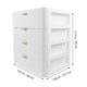 thumbnail image 2 of Caja de almacenamiento de mesa de 1 pieza, tipo de cajón, caja de almacenamiento organizadora, caja de maquillaje (blanco), 2 of 5
