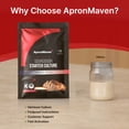 thumbnail image 3 of Apron Maven Dehydrated French Style Sourdough Starter Culture, 10g, 3 of 11