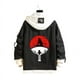 thumbnail image 1 of Chaqueta de mezclilla con estampado del logo de la familia Uchiha de Naruto., 1 of 1