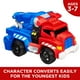 thumbnail image 3 of Figura de acción de robot de juguete Transformers Playskool Heroes Rescue Bots Optimus Prime, juguete conversor 2 en 1 para niños mayores de 3 años, 3 of 5