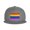 Gray, variant on Snapback Hat Gay-Pride Flag Adjustable Flat Bill Brim Hat for Men Women Casual Wear Gray