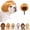 Golden, variant on Funny Pet Wig Headband for Dogs & Cats – Cute Costume Accessory for Photos, Parties Holidays, Wigs Costumes Outfit Halloween, Small Medium Large Dog, Cat Cosplay Clothes Accessories