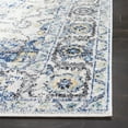 thumbnail image 5 of SAFAVIEH Madison Katina Traditional Area Rug, Turquoise/Ivory, 9' x 12', 5 of 9