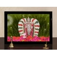 thumbnail image 6 of IBA Indianbeautifulart VenkateshwaraPicture Frame Religious Poster Black Wall Frame Deity Photo Frame Wall DecorFor Home/Office/Temple, 6 of 7
