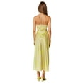 thumbnail image 3 of Blotona Womens Halter Cut Out Maxi Dress Sexy Sleeveless Hollow Out Drawstring Tie-up Bodycon Long Dresses Party Clubwear, 3 of 5