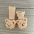 thumbnail image 5 of GureuiToddler Infant Socks Cute Cartoon Bear Long Knitting Spring Fall Winter Warm Anti Slip Thick Socks for Baby Boys Girls, 5 of 8