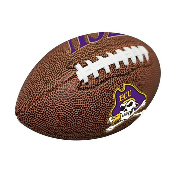 Logo Brands 131-93MC-1 East Carolina Mini Size Composite Football