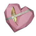 thumbnail image 2 of Tnarru Valentine's Day Gift Box Heart Shaped Flower Box Candy Box Present Box Trinket Storage Box for Valentine's Day Party Supplies Pink, 2 of 8