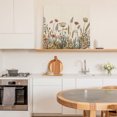 thumbnail image 6 of Pastoral Botanical Wall Art Painting on Canvas, Farmhouse Floral Rustic Canvas Art Home Prints Wall Art Framed Modern Artwork for Living Room Bedroom Wall Decor 8x8in, 6 of 9