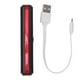 thumbnail image 1 of Advertencia de seguridad roja para ciclismo nocturno Luz trasera inteligente para bicicleta con carga USB, 1 of 8