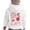 White, variant on CAIXIA Cute Hoodies for Girls Lightweight Girls Sweatshirt Long Sleeve Girl Clothes Aesthetic Back To School Pullovers Casual Tops with Pocket