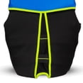 thumbnail image 6 of O'Brien Junior V-Back Neoprene USCGA Life Jacket with Front Zipper, Blue/Green, 6 of 6