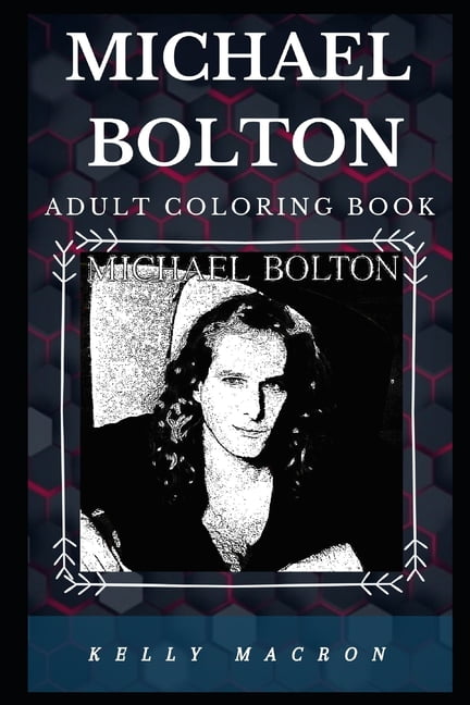 Download Michael Bolton Adult Coloring Book : Multiple Grammy Award ...