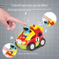 thumbnail image 2 of DISHAN Race RC Car Entertainment Police-car Safe Cartoon Remote Control Racing Car Toy, 2 of 5