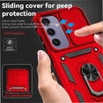 thumbnail image 4 of Estuche GANGXUN para Samsung Galaxy S24 FE, soporte giratorio 360°, estilo mecánico y magnético, 4 of 5