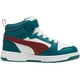 thumbnail image 2 of Tenis Puma Rebound V6 MID PS para Niños 17 A 21.5. 393832-18 verde oscuro 17.5, 2 of 4