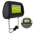 thumbnail image 1 of Car Headrest DVD Player, Headrest LCD Video Player HD Multimedia 7inch Support USB Amplifier MP5 Portable CD DVD Monitor  for Car, 1 of 7