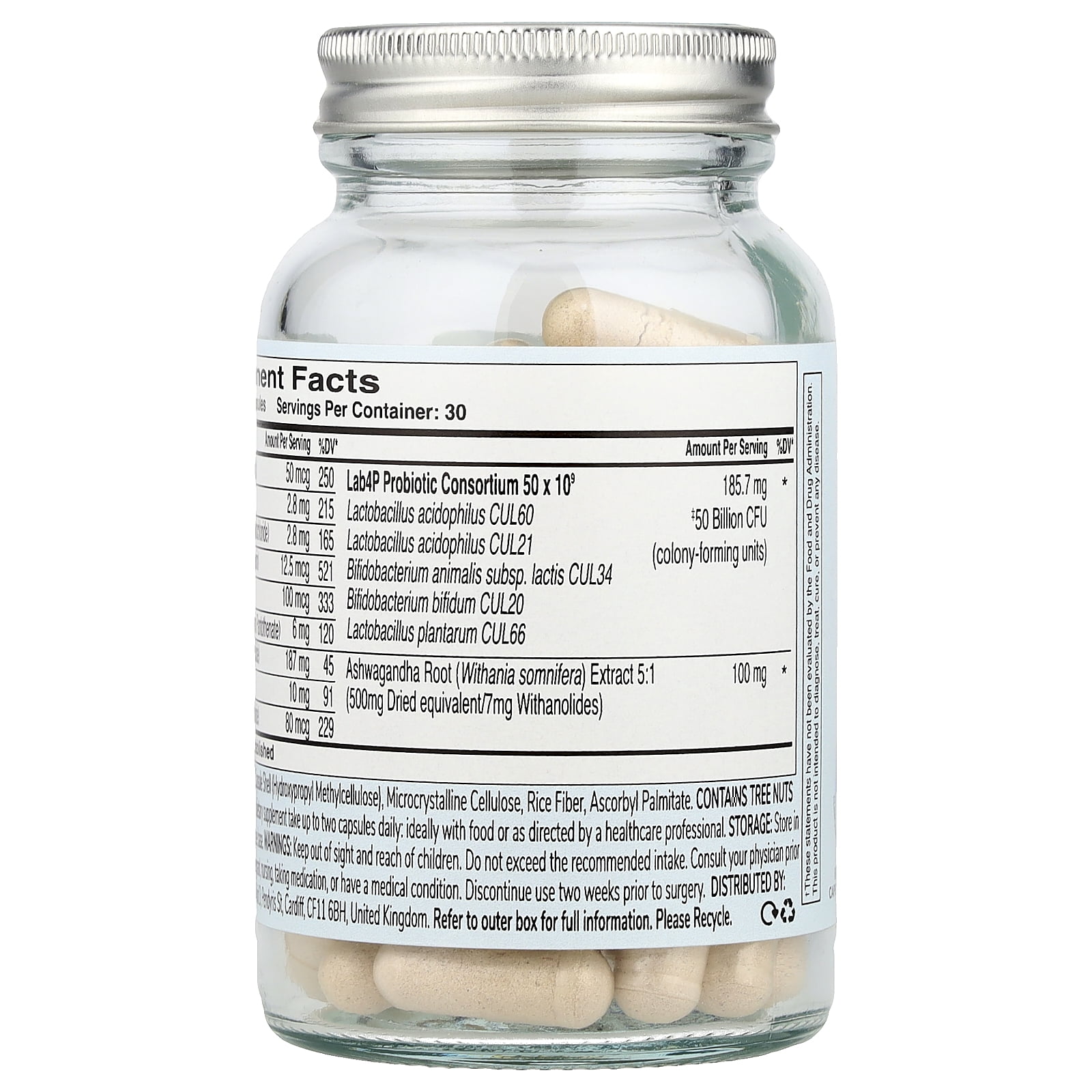 Health and Her Weight Management Probiotic + Multi-Nutrients, 60 Capsules