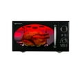 Emerson 0.9 Cu Ft, 800W Retro Black Microwave Oven with Grill
