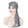 thumbnail image 2 of iHPH7 Beanie for Women Turban Headbands for Women Head Scarf for Women's Hair Turbans for Women Head Scarf, Gray One Size, 2 of 2