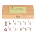 thumbnail image 1 of AVEKI Watch Mainspring Winder Set, Brass Watch Repair Tool Wristwatch Repairing Kit DIY Watchmaker Tools for Watch Mainspring Repair,Watch Mainspring Winder Repair Tools B0514, 1 of 8