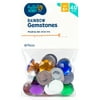 Hello Hobby Multicolor Rainbow Gemstones, 40 Pieces