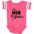 thumbnail image 3 of Inktastic Breast Cancer Awareness My Mom is a Fighter Boys or Girls Baby Bodysuit, 3 of 5