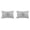 Grey, variant on 2PC Outdoor Lumbar Waterproof Pillow Covers, Geometric Throw Pillows Cover for Patio Garden, Water Resistant Case for Balcony Furniture, Fade Resistant,12x20 Inch
