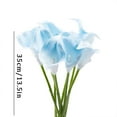 thumbnail image 3 of 10pcs Artificial Calla Lily Silk 𝐅ake Flowers Calla Holding Flower for Mother's Day Easter Home Kitchen & Wedding, 3 of 9