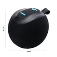 thumbnail image 3 of LACKUST TG623 Round Ball Speaker Outdoor Portable Gift Subwoofer 2 Channel Wireless Bluetooth Speaker,Black, 3 of 7