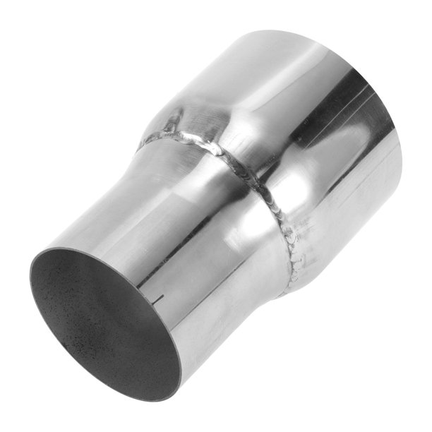 Adaptador de tubo de escape Mandrel de Unique Bargains, reductor concéntrico para tubo de escape de automóvil, adaptador de tubería de acero inoxidable T304 tono plateado, de 2.75'' OD a 3.5'' OD