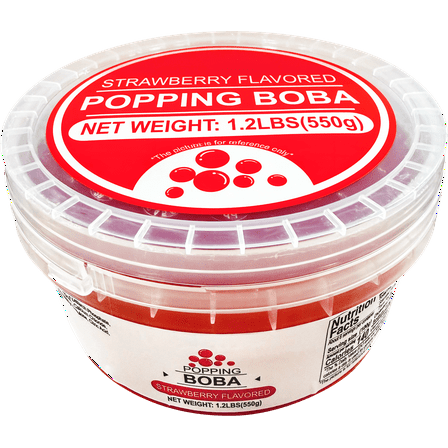 Soeos 550g popping,  strawberry