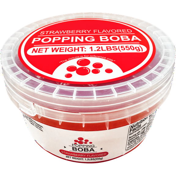 Soeos 550g popping, strawberry