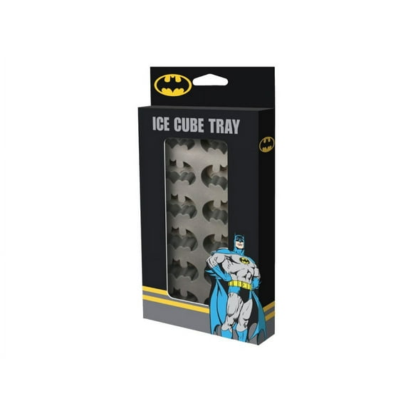 Batman Logo Ice Cube Tray Dark Knight Insignia DC Freezer Silicone Mold