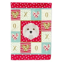Carolines Treasures CK5214GF Kyi-Leo Love Flag Garden Size Small multicolor