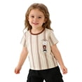 thumbnail image 2 of Asxite Toddler Tshirt Print Short Sleeve Crew Neck Casual Breathable Summer Tops 6M-6Y, 2 of 6